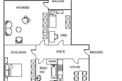 Wohnung zum Mieten in Waldsassen 377,70 € 76.21 m²