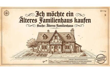 Ich kaufe ein älteres Einfamilienhaus. - Oelsnitz (Vogtland)