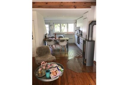 Ferienhaus-Feeling in Hamburg-möbliert & befristet (Kamin,Garten)