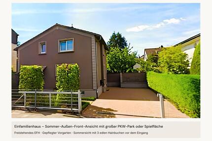 FREISTEHENDES HOCHWERTIGES EFH-IDYLL BEI FRANKFURT Ideal für Expa - Dreieich