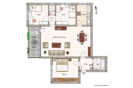 Wohnung zum Kaufen in Kerpen 215.000,00 € 88 m²