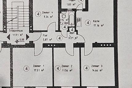 4 Z im Grünen, 81 qm, saniert - 850,00&nbsp;EUR Kaltmiete, ca.&nbsp; 81,00&nbsp;m&sup2; in Aachen (PLZ: 52078) Aachen-Mitte
