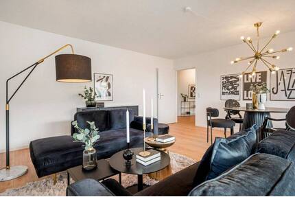 Modernisierte 3 Zimmerwohnung mit Balkon und Stellplatz - Mörfelden-Walldorf