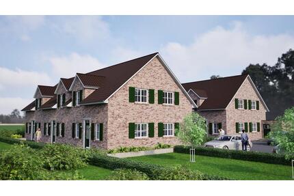 Stilvolle Neubau-Reihenhäuser mit Terrasse und Grünfläche -KfW 55 - Vechta