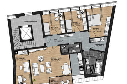 45 Zimmer Neubauwohnung *Erstbezug* zu vermieten - Erfurt Hochheim