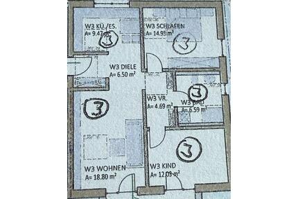 Lichtdurchflutete 3-Zimmer-Wohnung im EG - 75qm - Nittenau