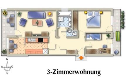 3-Zimmer-Wohnung zum Verkauf in KaufbeurenNeugablonz