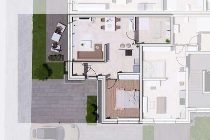 Wohnung zum Kaufen in Bornheim 299.000,00 € 51.3 m²