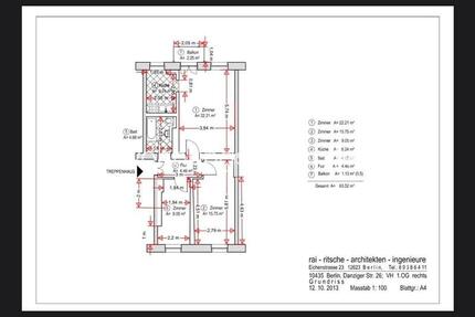 Wohnungsswap - 3 Zimmer, 61 m² - Danziger Str., Pankow, Berlin