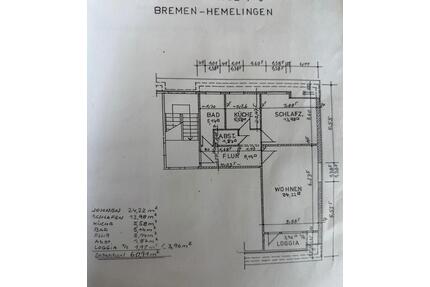 2 Zimmerwohnung Erstbezug nach umfangreicher Sanierung - Bremen Hemelingen