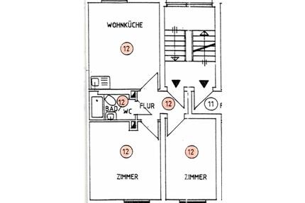 2,5 Zimmer Wohnung - 55.000,00&nbsp;EUR Kaufpreis, ca.&nbsp; 45,00&nbsp;m&sup2; in Salzgitter (PLZ: 38226)