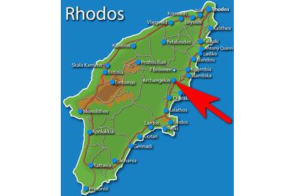 Grundstück zum Verkauf in ARCHANGELOS, Rhodos - Kahl am Main