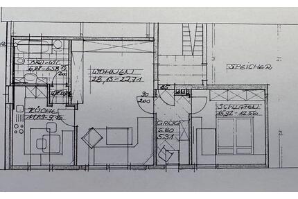 Dachgeschosswohnung in Burgkirchen Gendorf - Burgkirchen an der Alz