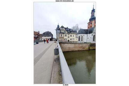 Super Lage: Bei den weltbekannten, einzigartigen Brückenhäusern in Bad Kreuznach