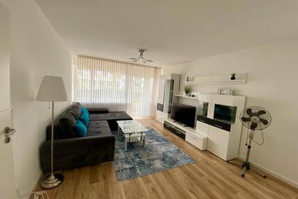 Vollmöblierte 2-Zi Wohnung zur Miete in Düsseldorf-Lörick