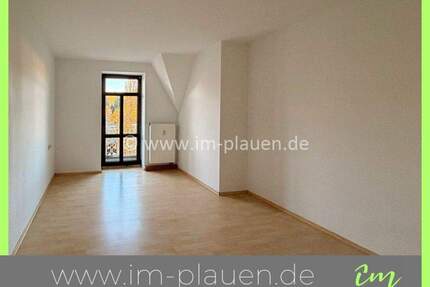 Balkon - Badewanne - Laminat - Stellplatz | 2-Zimmer-Wohnung Plauen Westend