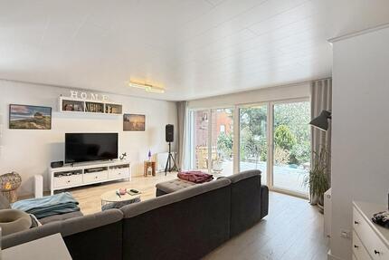 Helle und moderne 3 Zimmer-Erdgeschoss-Wohnung mit Gäste-WC, Südterrasse, Garten und Garage in Bad Oeynhausen - Werste