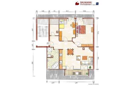 Wohnung zum Kaufen in Karlsruhe 325.000,00 € 81.26 m²