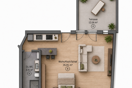 Wohnung zum Kaufen in Mannheim 235.000,00 € 53.16 m²