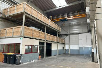 “Gewerbehalle 286m² mit - Büro - Lagerbühne - Kran” - Niederkassel