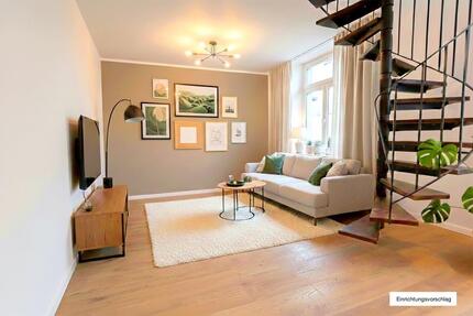 Provisionsfrei! Sanierte 2,5-Zimmer-Maisonette – Wuppertal Barmen