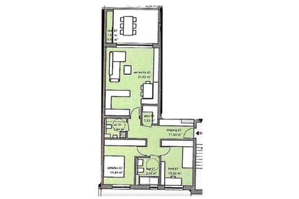 Moderne 3-Zimmer-Wohnung mit Balkon - Vilsbiburg