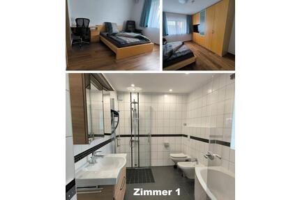 WG-Zimmer NR1 mit Bad ca.20m², möbliert in 4-Zimmer-EG-Wohnung - Vilsbiburg