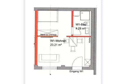 Wohnung zum Mieten in Karlsruhe 740,00 € 27.5 m²