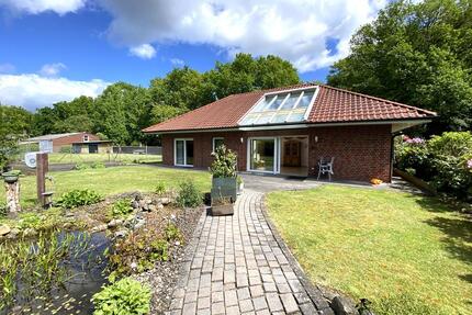 Wohlfühlen auf einer Ebene in Rheine-Elte! Bungalow für nahezu jede Altersgruppe zur Miete.