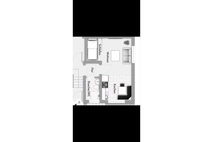 Möblierte 1 Zimmer-Wohnung in Großen Buseck