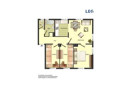 Wohnung zum Mieten in Bocholt 549,00 € 63 m²