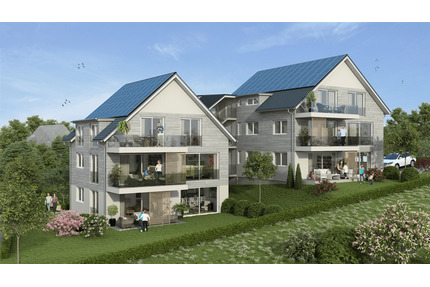 SEEBLICK I 200m zum See I Natürlich aus Holz: Wohnung im Dachgeschoss: Lichtdurchflutete, wohngesunde 5 Zimmerwohnung in Überlingen-Nussdorf
