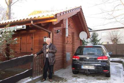 Blockbohlen-Ferienhäuschen aus Altersgründen für €172.000 VB zu veräußern - Stove