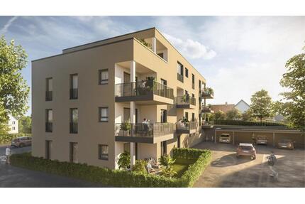 QNG 40 Neubau- 2-Zimmer Wohnung im 1. OG in 88524 Uttenweiler