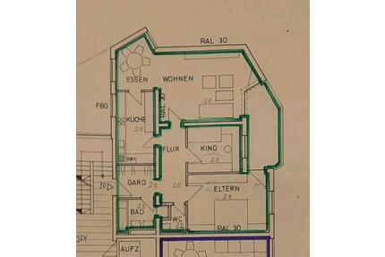 3-Zimmer-Wohnung mit Balkon in Augsburg Göggingen