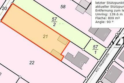 Areal in Mörschied: 800 m2 Grundstück + Grillhütte und Garage - Niederwörresbach