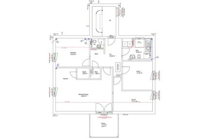 101 qm 3,5 Zimmerwohnung zur Miete NeubauErstbezug - Oerlenbach