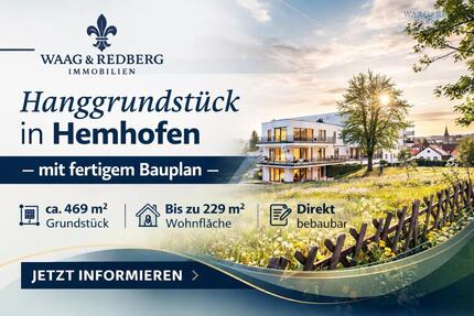Hanggrundstück in Hemhofen mit fertigem Bauplan – 229 m² Wohnfläche realisierbar