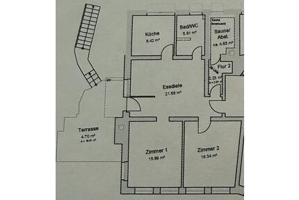 3-Zimmer-Wohnung mit Terrasse, Garten, Sauna & Ausblick - Pforzheim