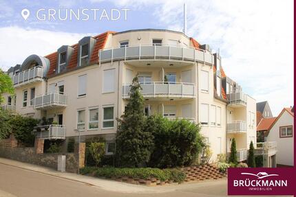 2-ZKB Etagenwohnung mit Westbalkon und Aufzug in zentraler Lage von Grünstadt