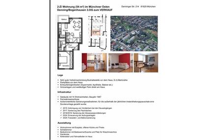 2-Zimmer-Wohnung (54 m²) in München-Bogenhausen