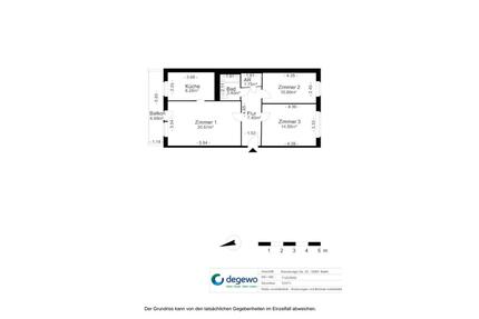 Wohnungsswap - 3 Zimmer, 69 m² - Merseburger Straße, Marzahn, Berlin