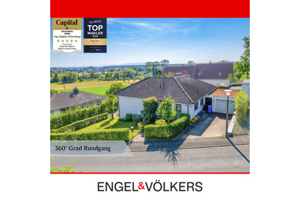 Wohnen auf einer Ebene mit traumhaftem Weitblick - Mainstockheim
