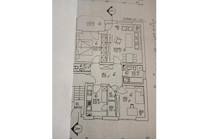 3-Zi.-Wohnung, ca 80 qm, 2. OG, mit Balkon, von Privat zu Privat; - Zeitz