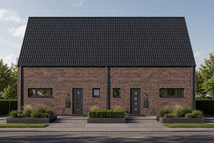 Moderne Neubau-Doppelhaushälfe mit Kaufgrundstück in attraktiver Lage von Südlohn!