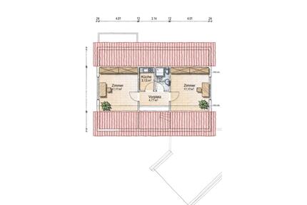 Gemütliche 2-Zimmer-Wohnung im Dachgeschoss – 35 m² in Wüstenrot