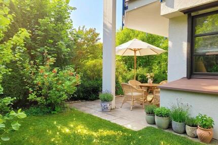 Provisionsfrei: helle und gepflegte 2-Zi-Wohnung mit Privatgarten - Taufkirchen