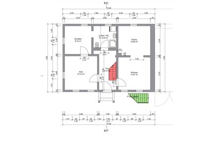 Kernsanierte Erdgeschoss Wohnung 3 Zimmer - Hundsangen