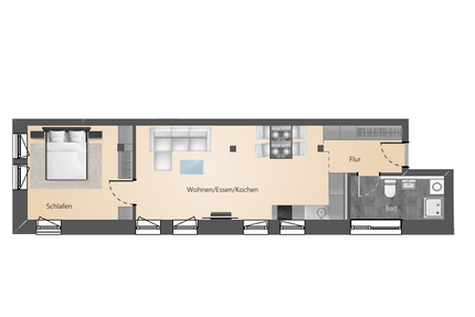 Wohnung zum Kaufen in Überlingen 500.650,00 € 58.94 m²