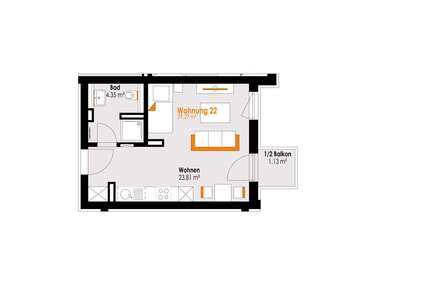 Wohnung zum Kaufen in Füssen 174.000,00 € 29.29 m²